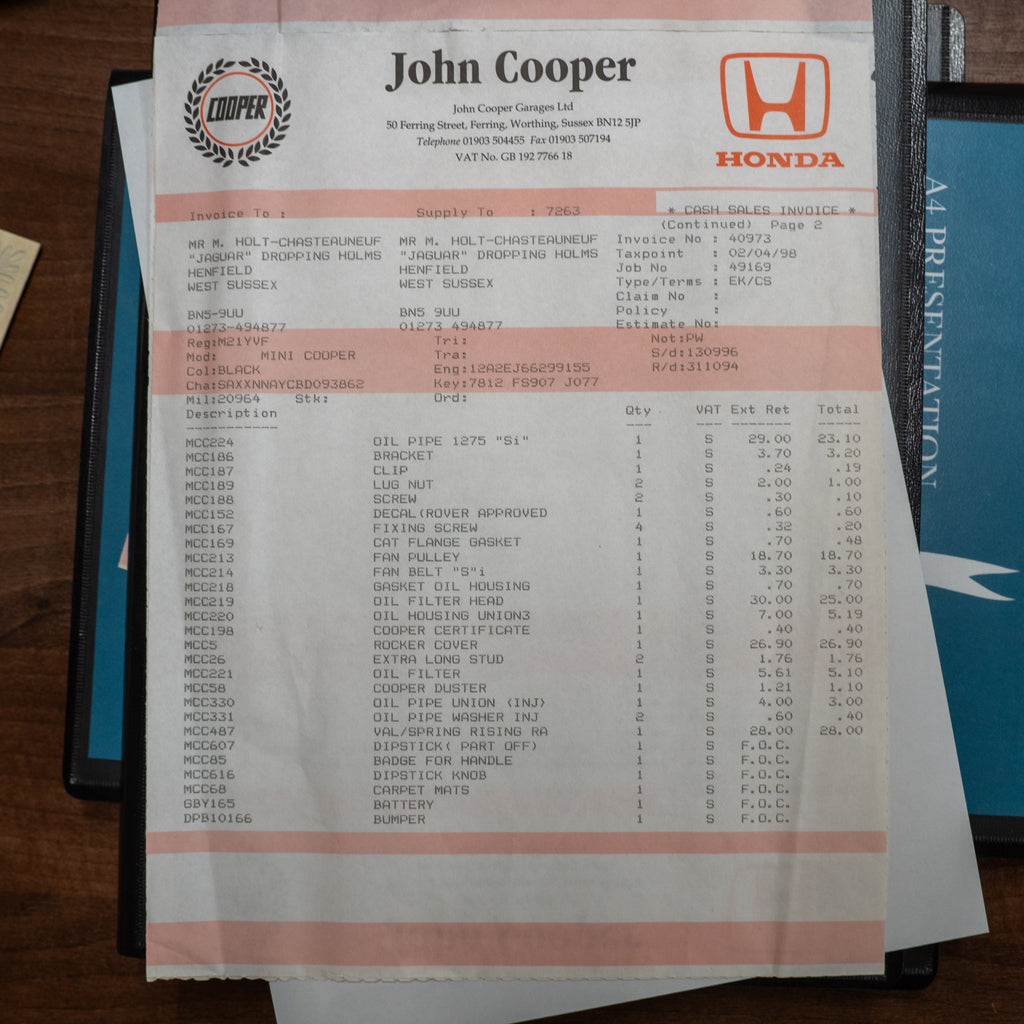 Rover Mini Cooper Monte Carlo – 1994